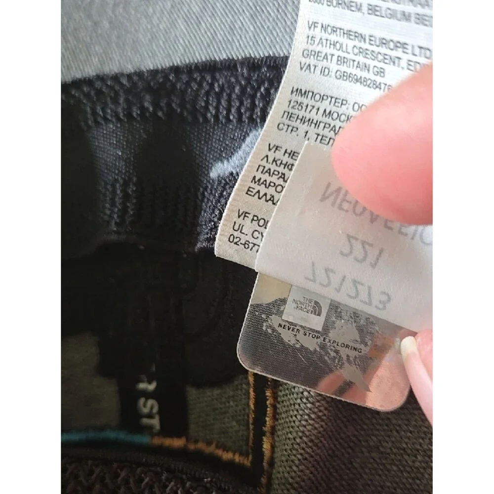 The North Face Grey Trucker Hat Multicolor Logo Gray Men Women